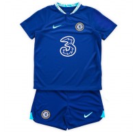 Chelsea Fußballbekleidung Heimtrikot Kinder 2022-23 Kurzarm (+ kurze hosen)